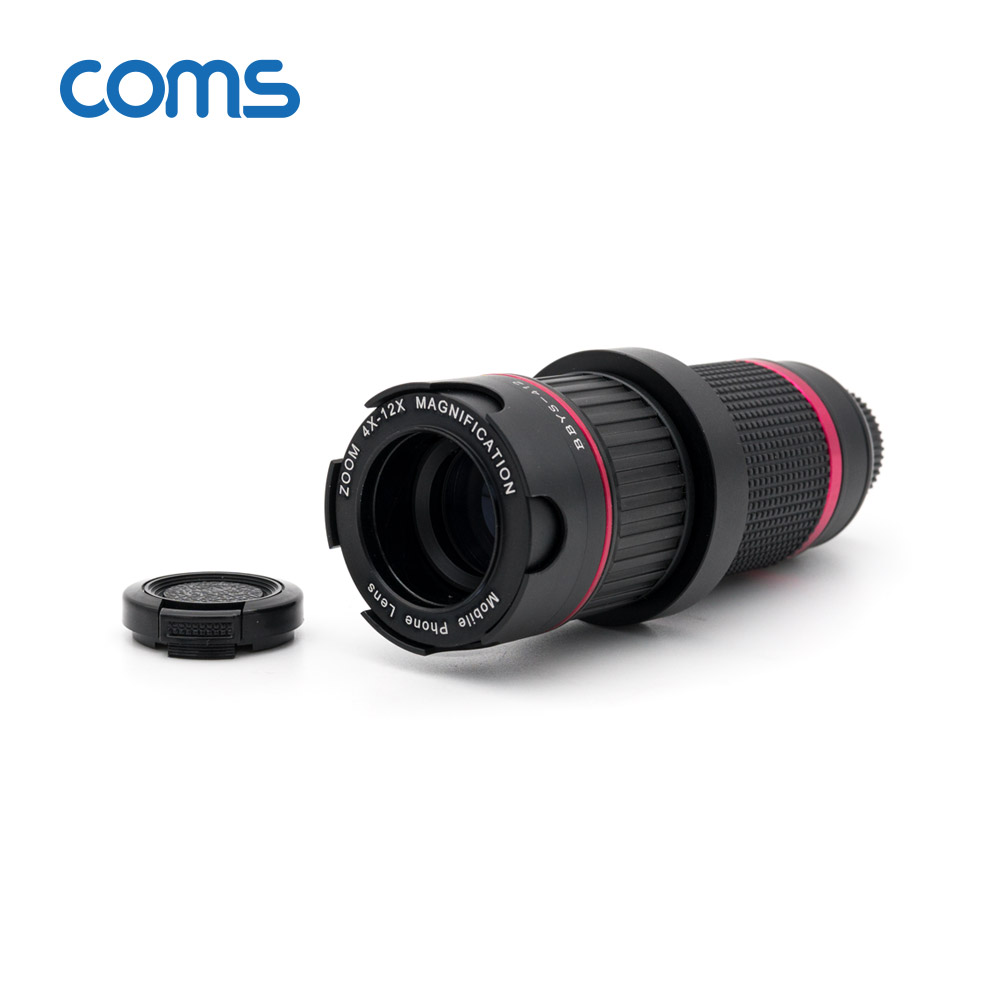 Coms 스마트폰 카메라 확대경 12배줌(4X~12X)