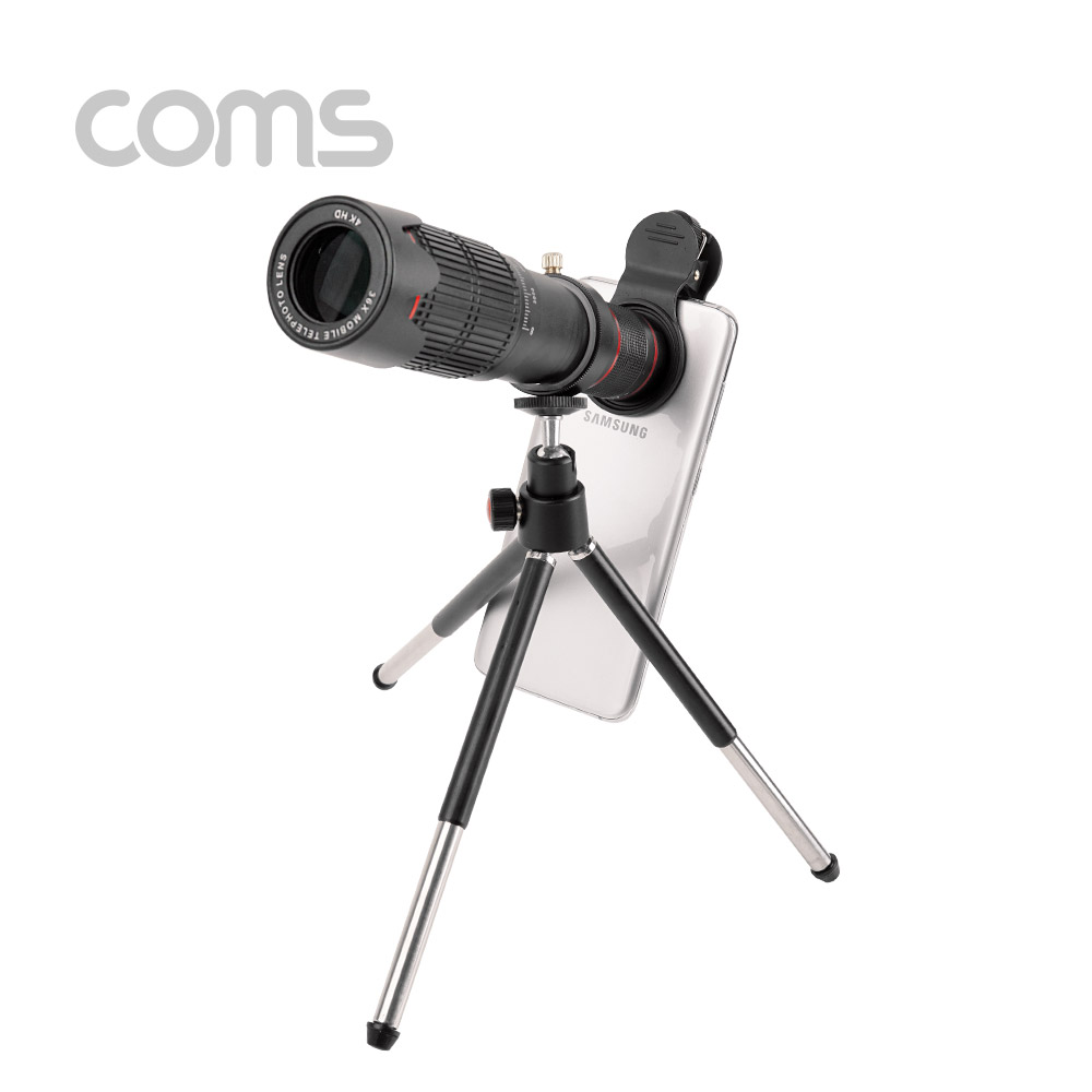 Coms 스마트폰 카메라 확대경 36배줌(36x) / 망원경 / 망원렌즈