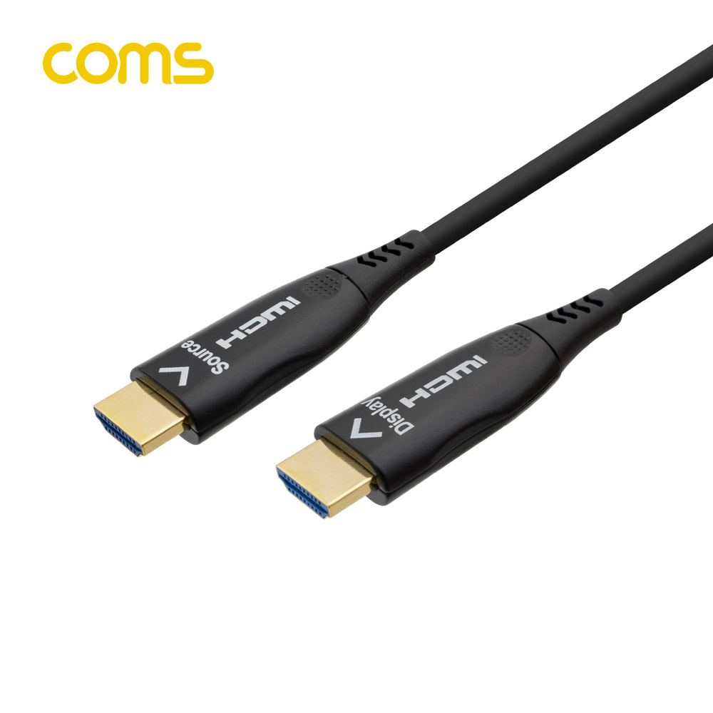 Coms HDMI 2.0 리피터 광 케이블(Optical + Coaxial) 10M / 4K2K@60Hz 지원