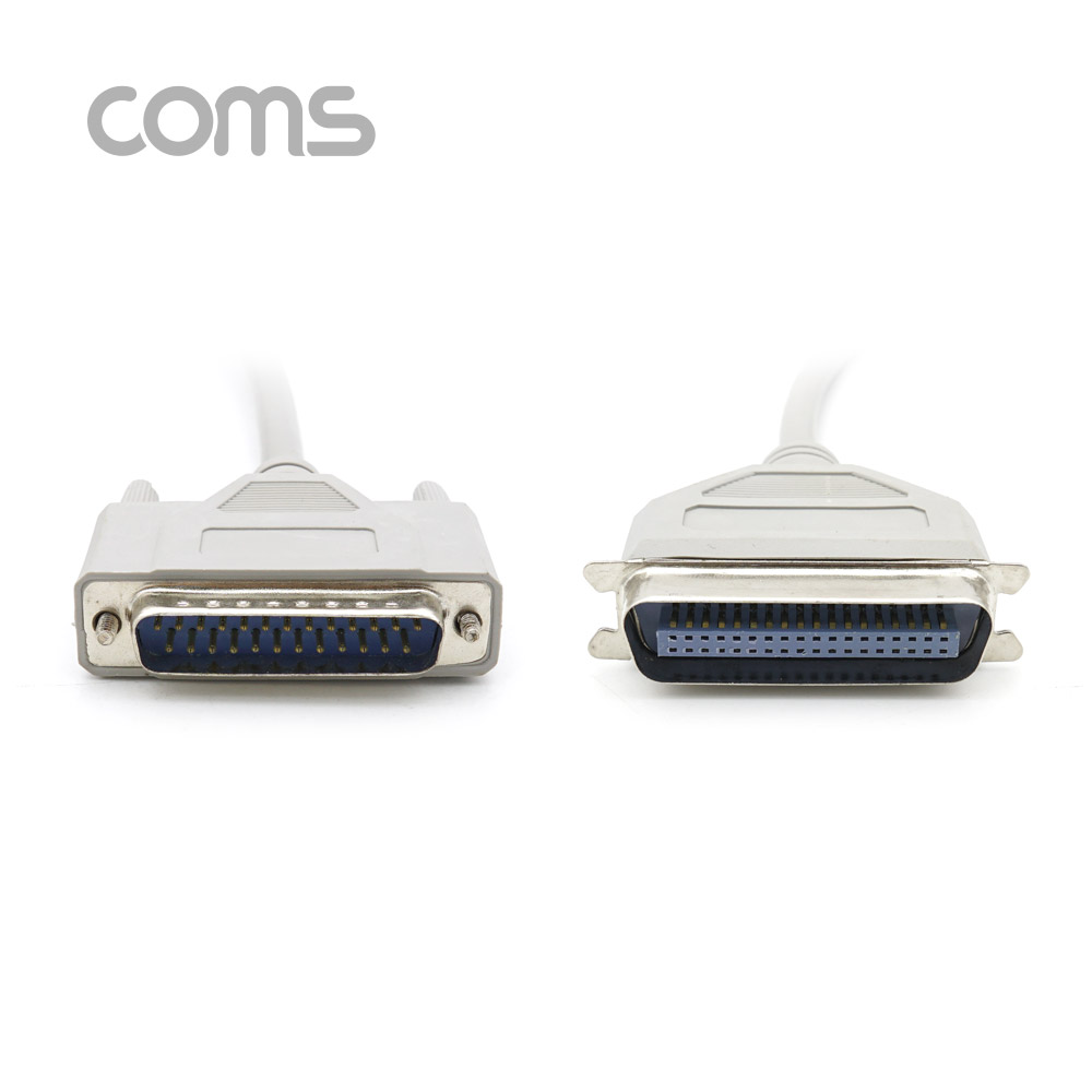 Coms 프린터 케이블 5M (25Core)