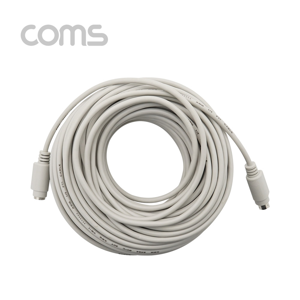 Coms PS/2 케이블(연장), 20M, MD6 M/F, (키보드/마우스)  / PS2