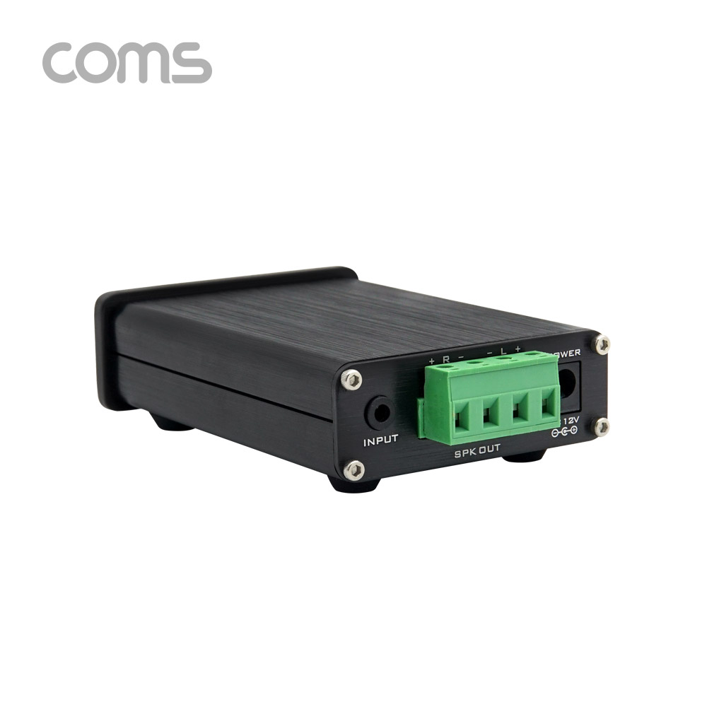 Coms Hi-Fi 스테레오 오디오/사운드 앰프 (고음, 저음, 볼륨 조절)