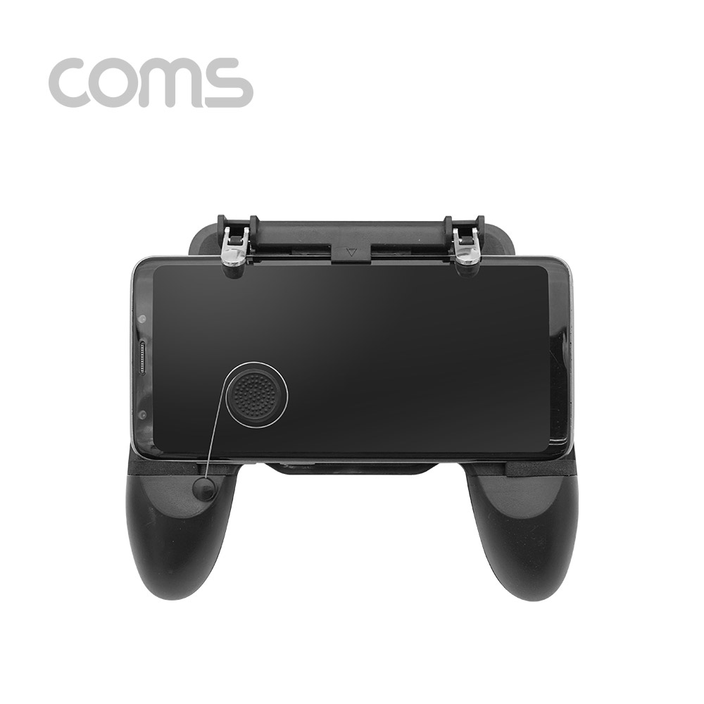 Coms 스마트폰 게임패드 / Black / 조이스틱 / 게임 그립