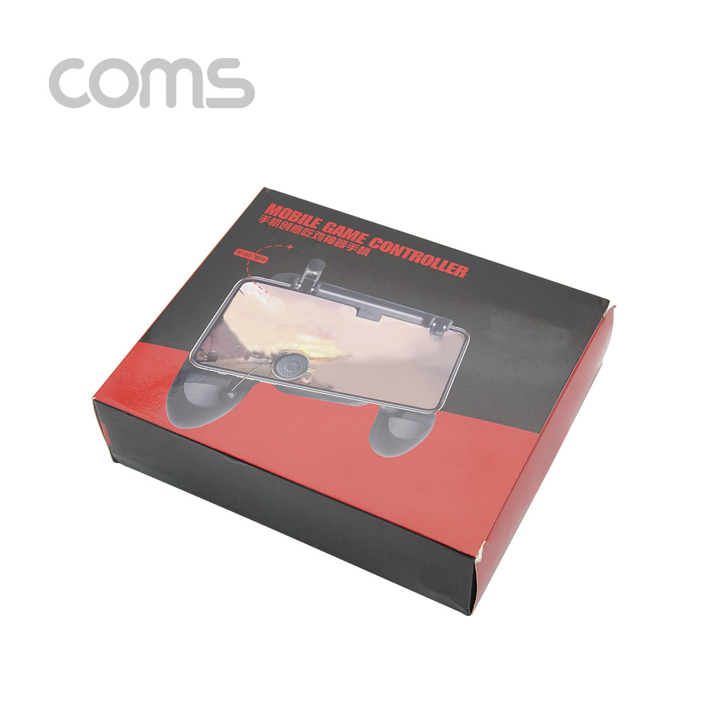 Coms 스마트폰 게임패드 / Black / 조이스틱 / 게임 그립