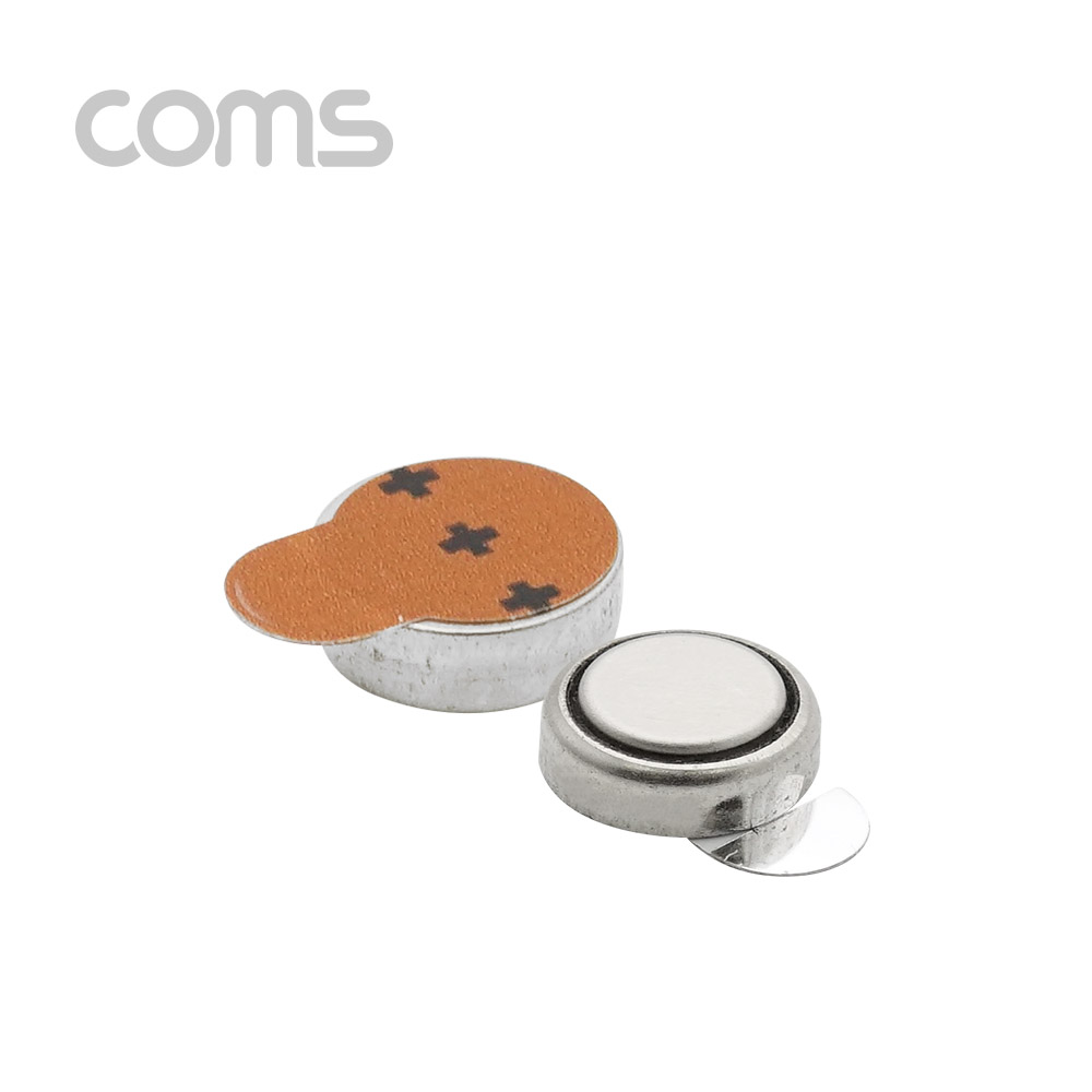 Coms 건전지 GP 코인전지(PR41/P312) 6ea, 1.4V