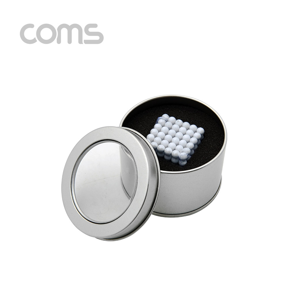Coms 네오큐브 5mm - White /구슬자석 / 피젯 자석