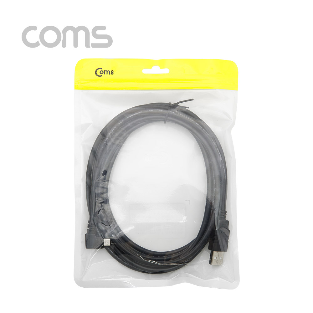 Coms USB 2.0 A /Micro 5P(Micro B) 케이블 - 3M