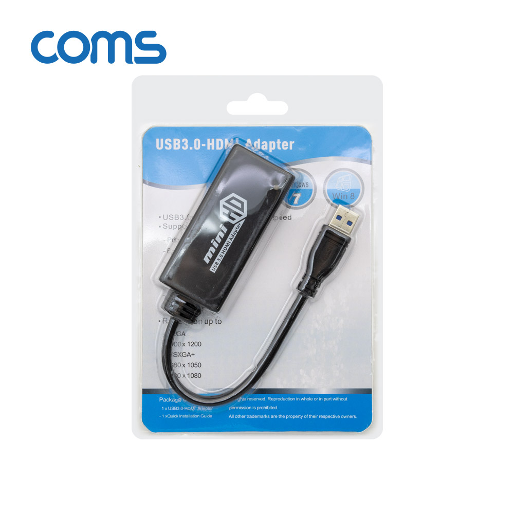 Coms USB 3.0 to HDMI 컨버터