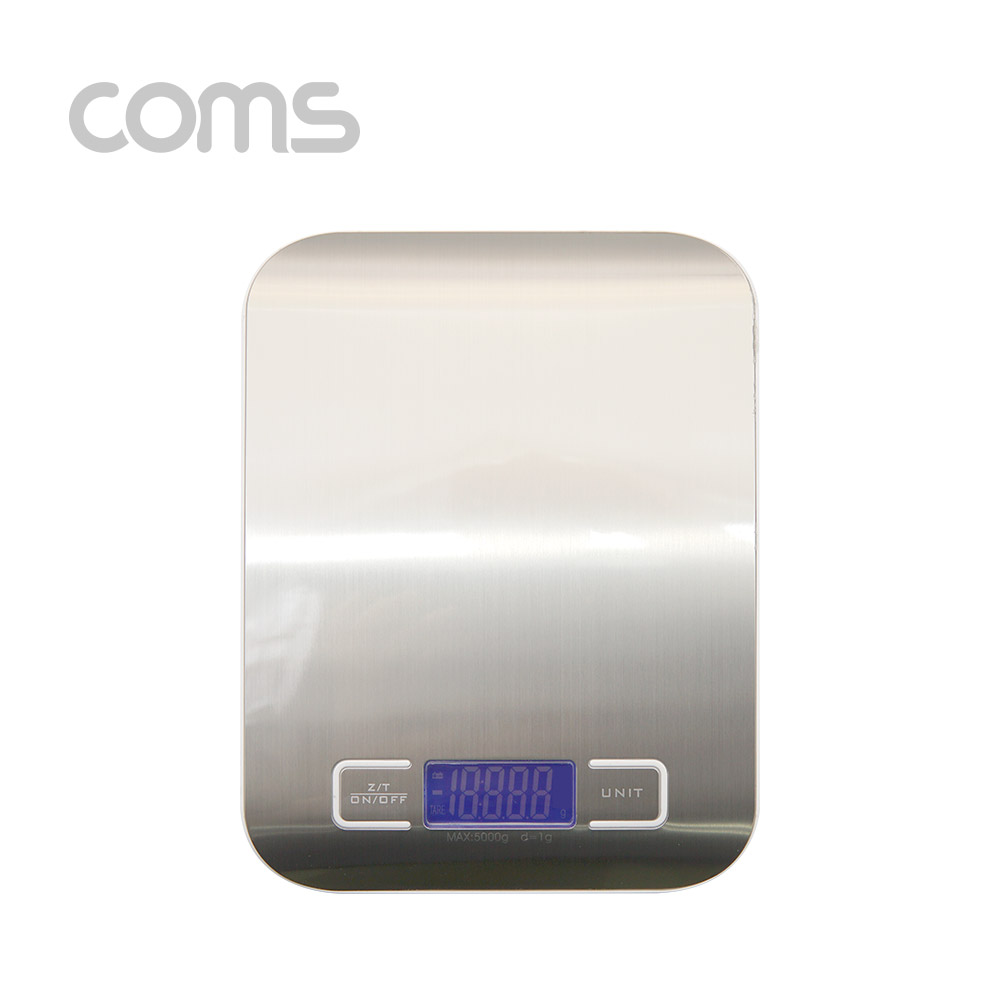 Coms 주방용 저울 / 디지털 / 전자 저울 / 1g ~ 1000g(1kg)