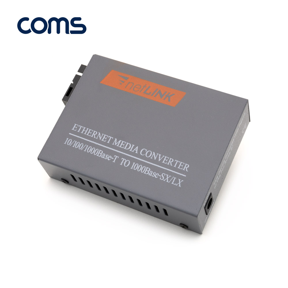 Coms SC 광 컨버터 B타입 / 광 케이블 1회선용 / 최대3km / 1000 Base-SX/LX