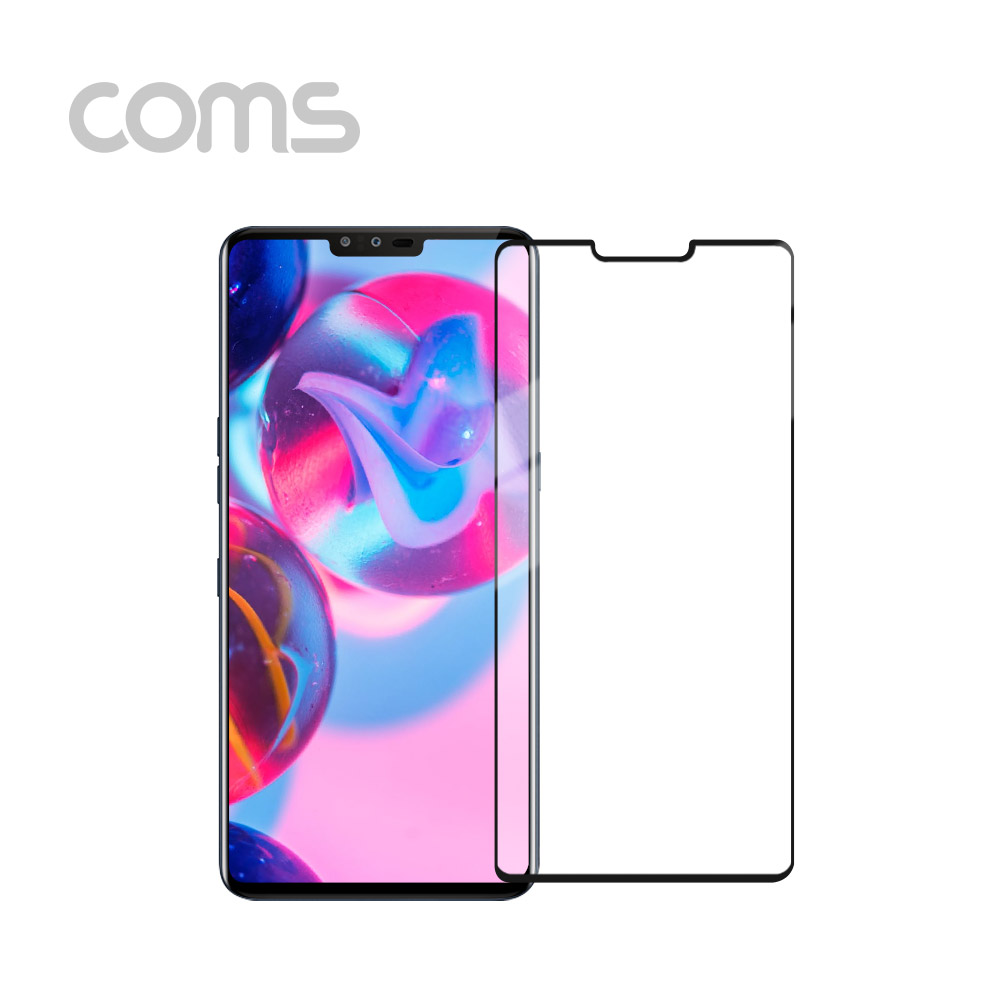 Coms 스마트폰 액정 보호 필름, LG V50 / 블랙