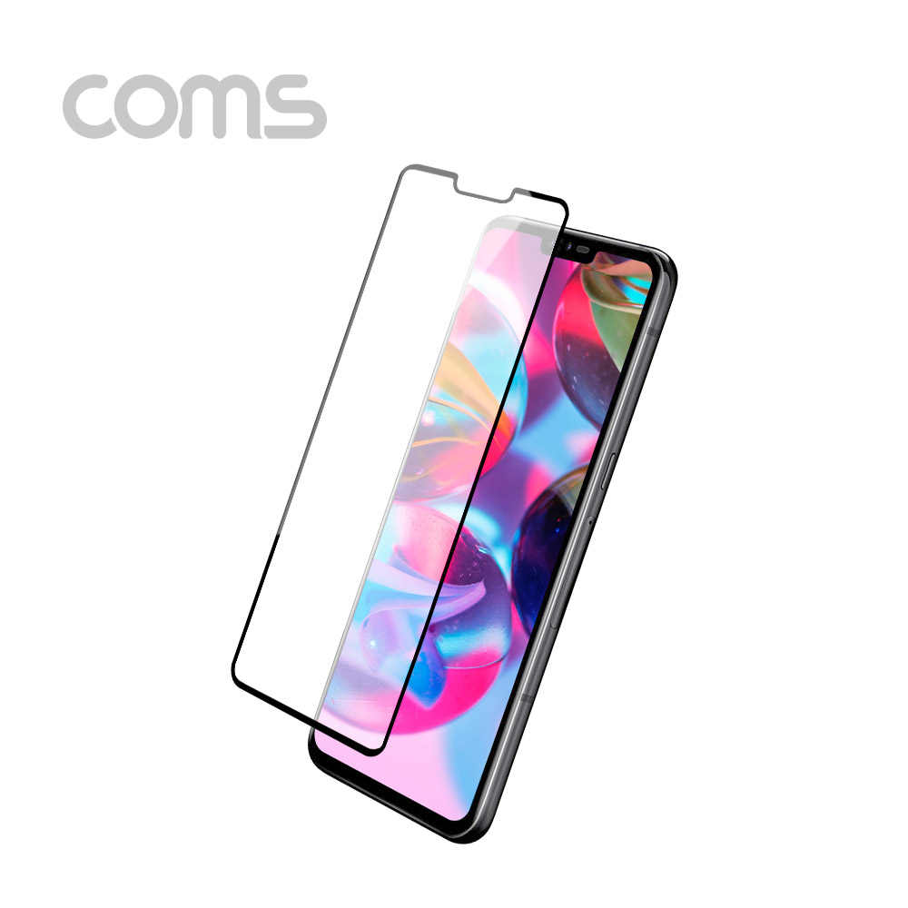 Coms 스마트폰 액정 보호 필름, LG V50 / 블랙