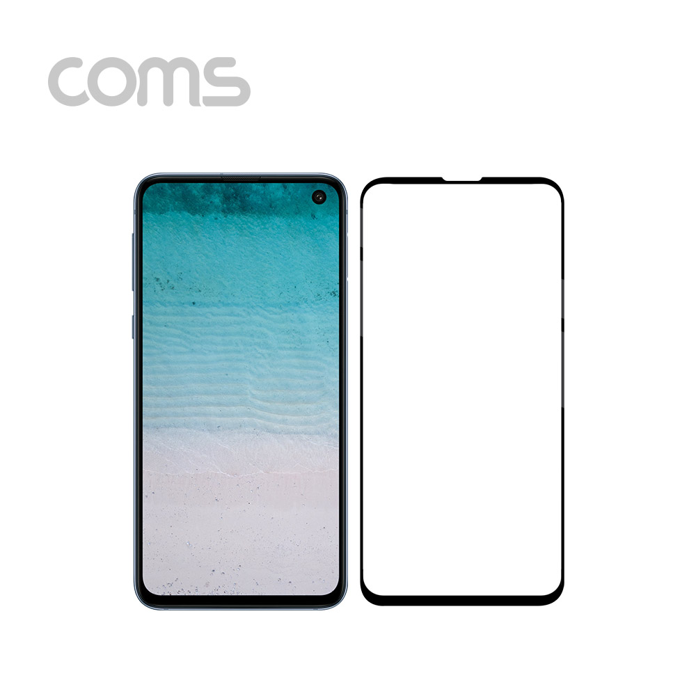 Coms 스마트폰 보호필름, 갤럭시 S10e / 블랙