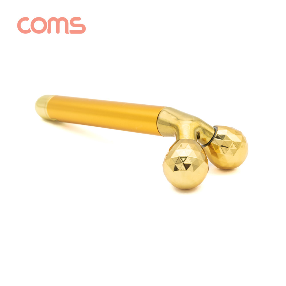 Coms 3D 다이아몬드 컷팅 듀얼롤러 진동 마사지기