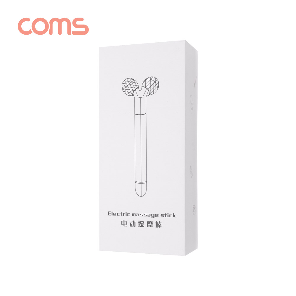 Coms 3D 다이아몬드 컷팅 듀얼롤러 진동 마사지기