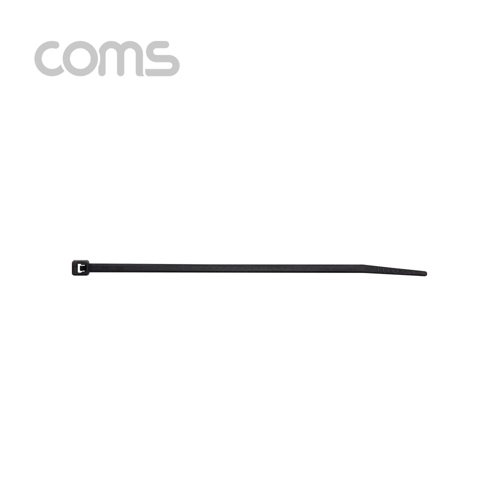 Coms 케이블 타이(1봉)소 검정 - 동아 100*2.5mm, 1000PCS