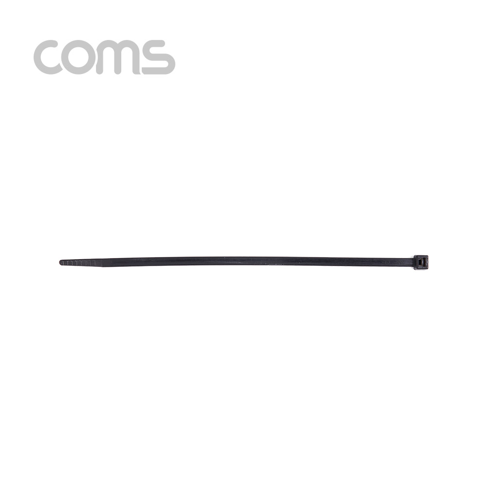 Coms 케이블 타이(1봉)대 검정 - 동아 200*4.8mm, 1000PCS