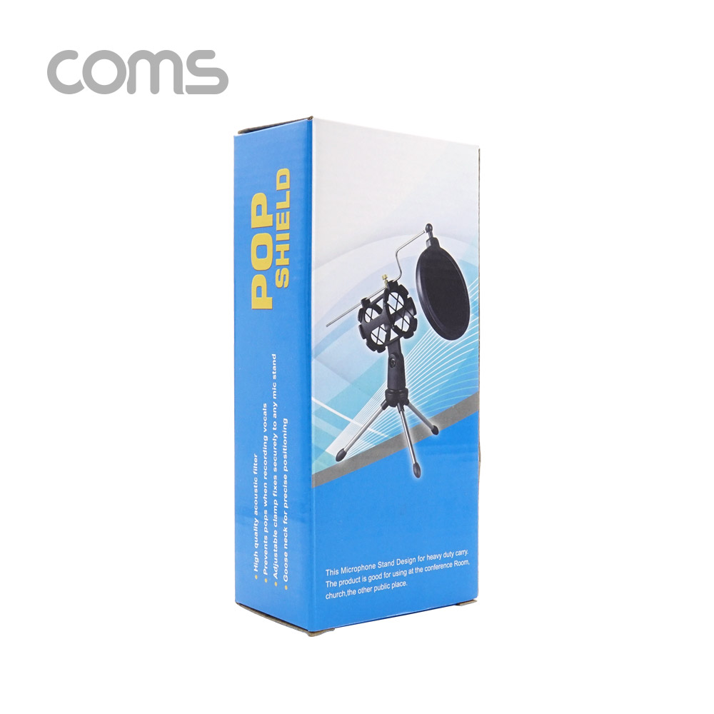 Coms 마이크 스탠드 (2 in 1) Pop Screen / 팝 스크린