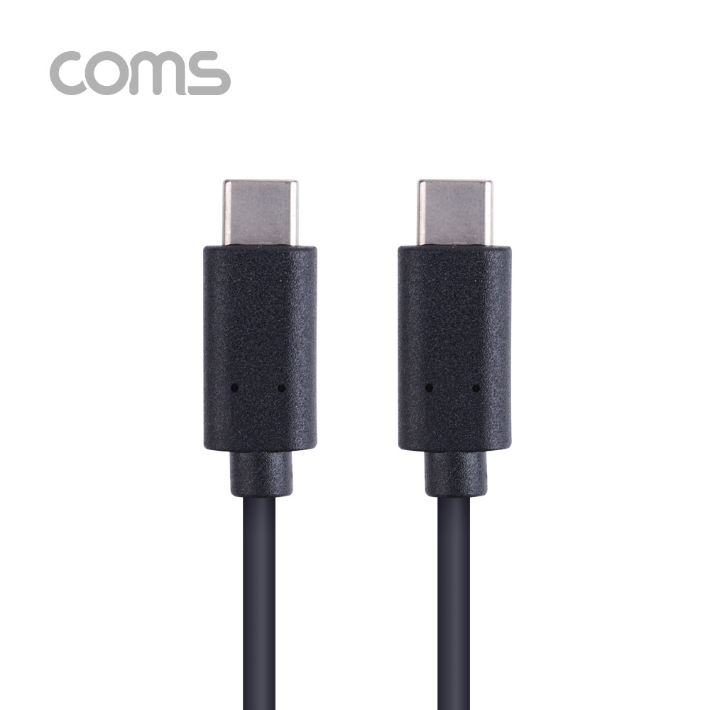Coms USB 3.1 Type-C Gen2 케이블 C to C (M/M) / 1m