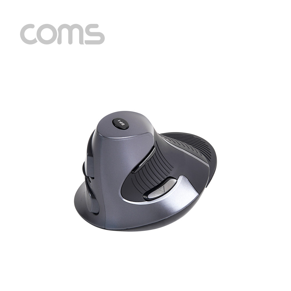 Coms 무선 버티컬 마우스 2.4Ghz, 400/800/1600/3000DPI