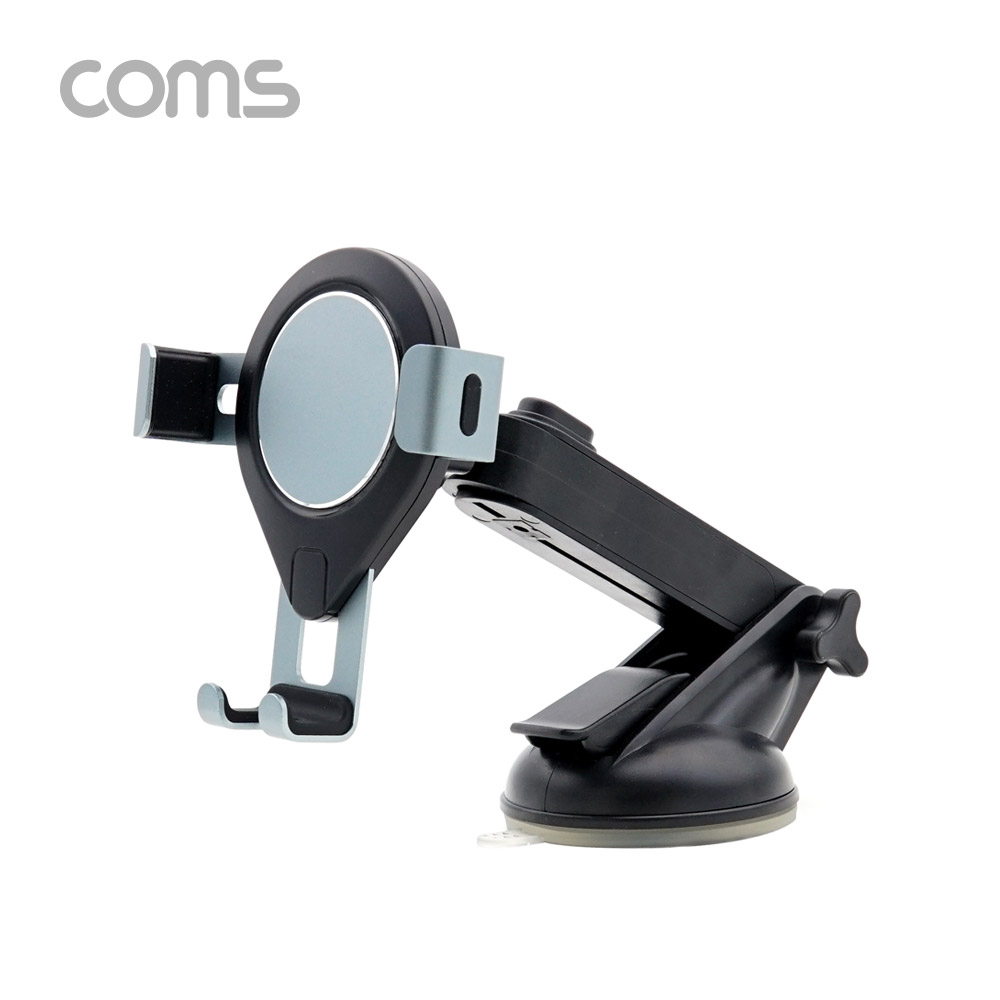 Coms 차량용 스마트폰 거치대 / 원터치 흡착식 / 유리 흡착식