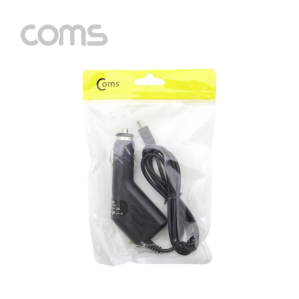 Coms 차량충전 케이블(DC 5V/2A), Mini 5P