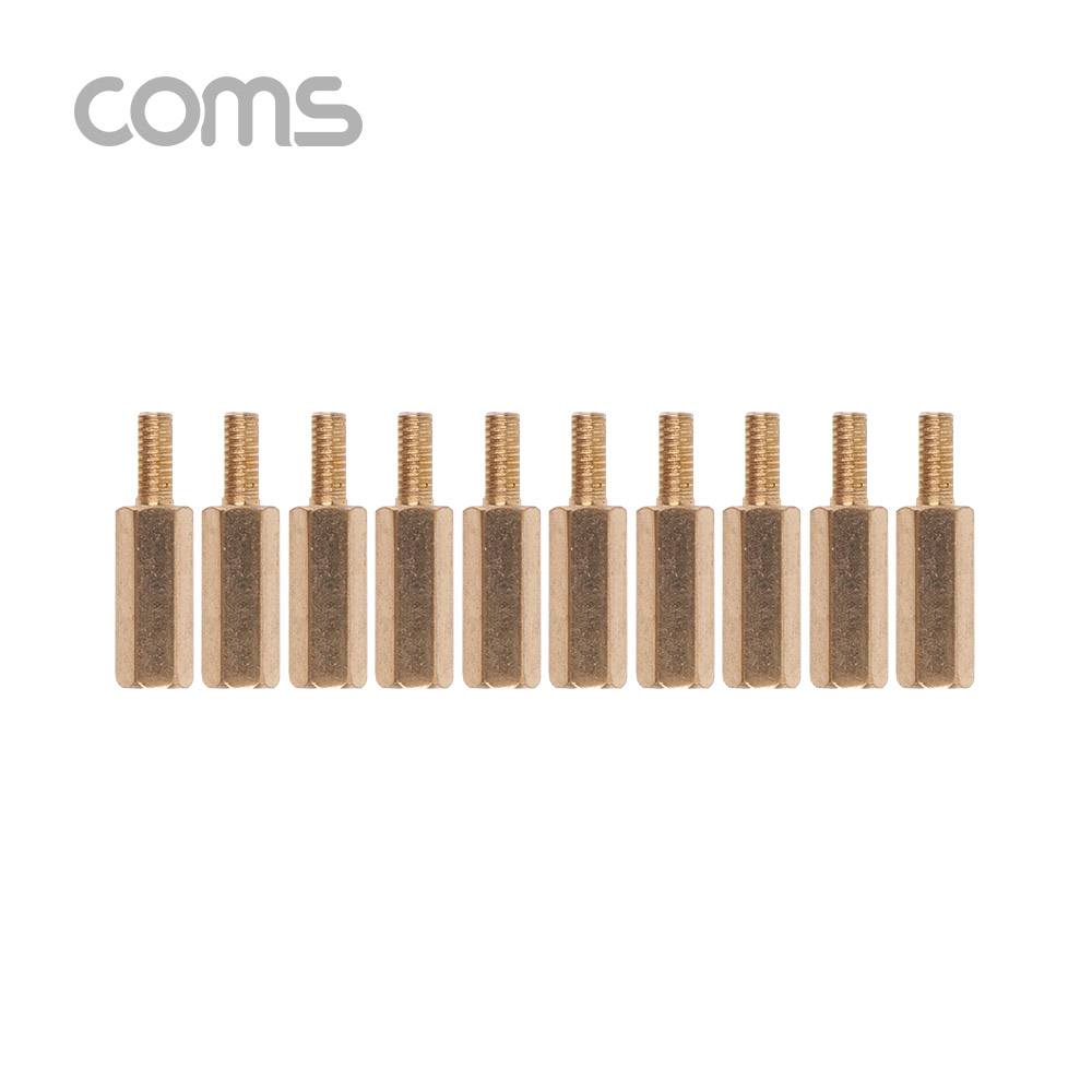 Coms 육각나사 (수/암) / 나사류 / 1.8cm / 10ea