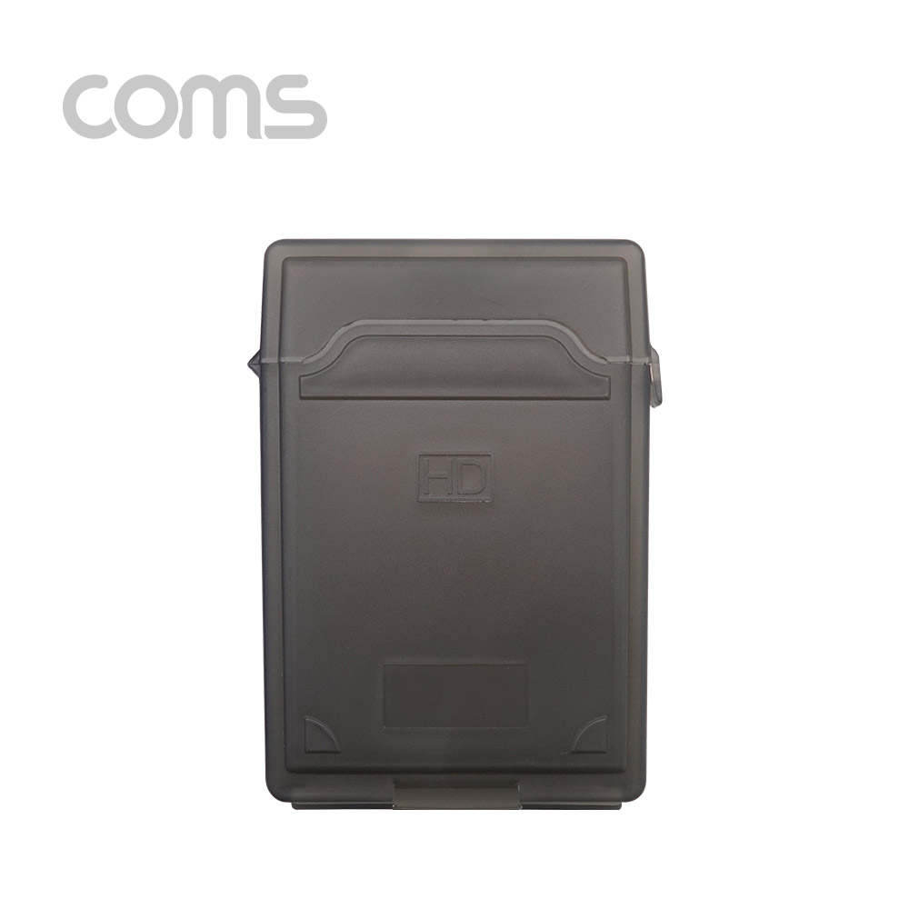 Coms HDD 케이스 (2.5인치) Black, 상/하 오픈