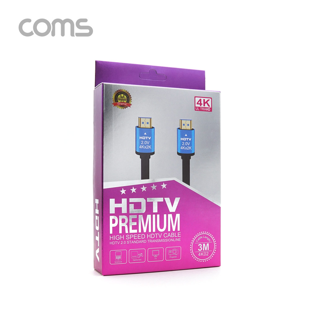 Coms HDMI 케이블(V2.0) / 4K2K@60Hz / 3M