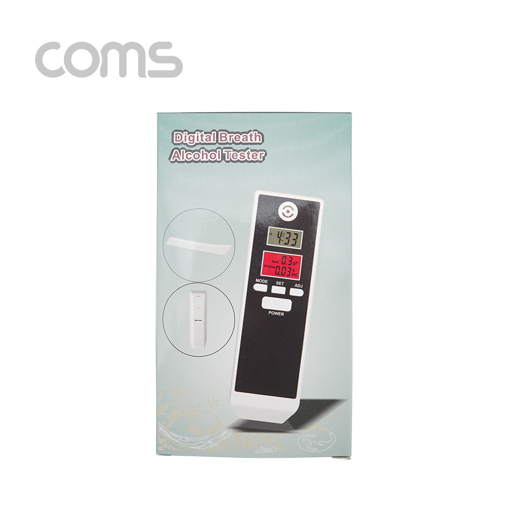 Coms 음주 측정기, 0.00%~0.19%/알코올(알콜) 테스터기