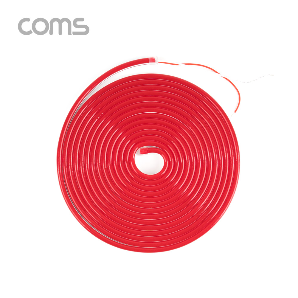 Coms LED 슬림형(줄/띠형) / DC전원 / 5M / Red