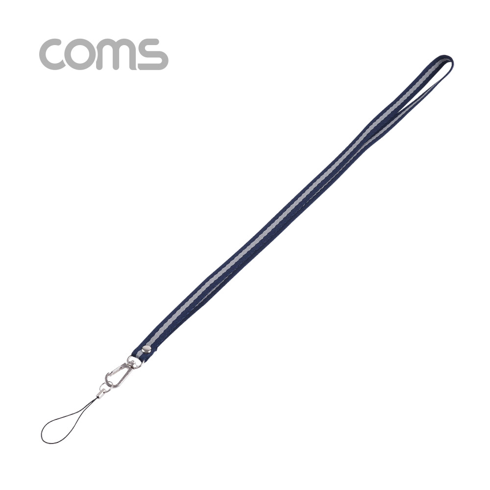 Coms 넥 스트랩 / Blue & Gray / 35cm