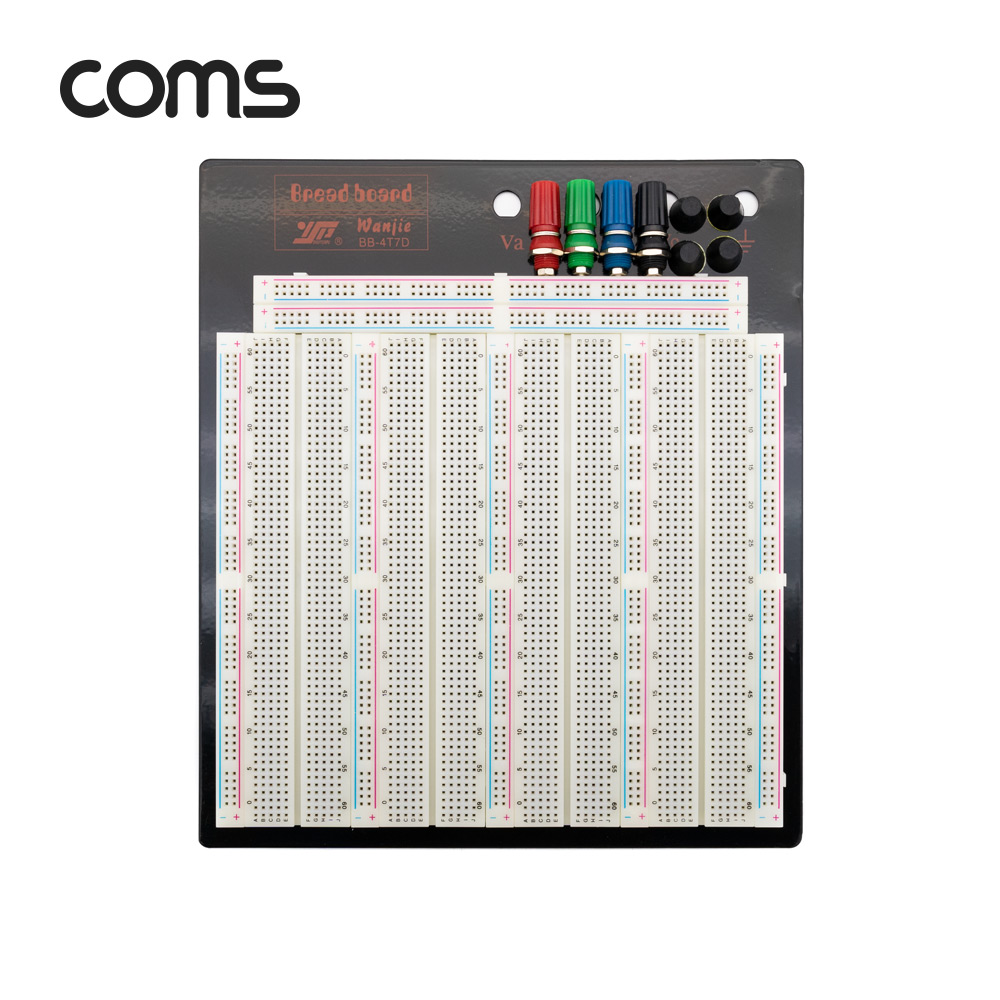 Coms 투명 브레드보드 / 빵판 / 3220핀 (191.5X186X8.5mm)