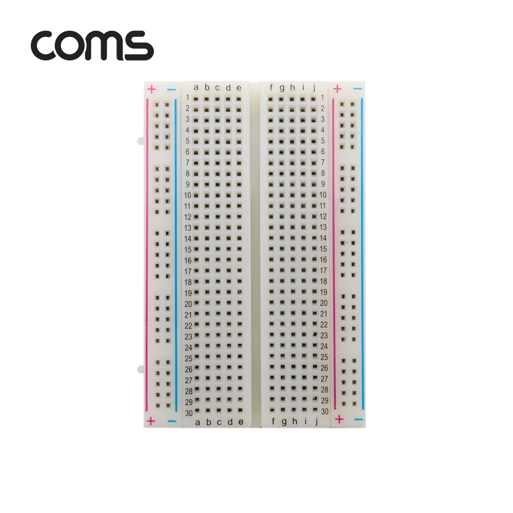 Coms 브레드보드 / 빵판 / 400핀 (55x84x8.5mm)