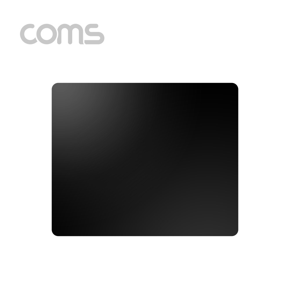 Coms 마우스 패드(라텍스) - Black