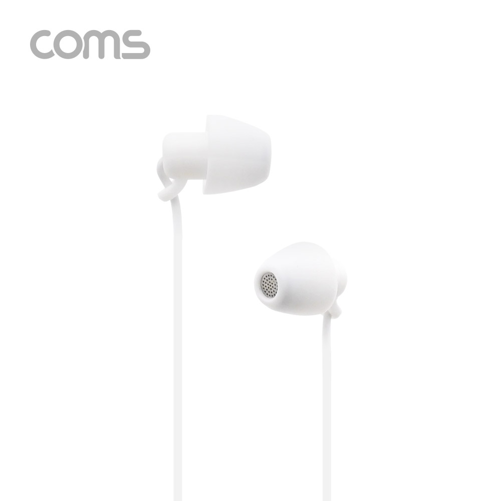 Coms 이어폰 (3.5mm / 마이크 / 볼륨 컨트롤), 1.2m