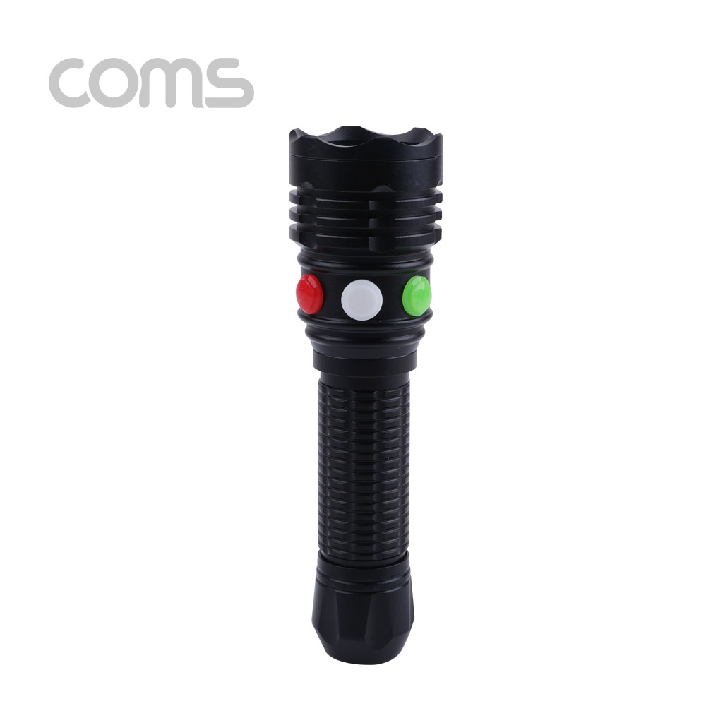 coms 램프 (LED 손전등), White/Red/Green