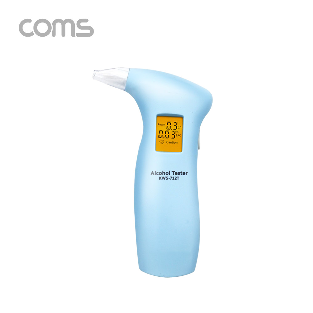 Coms 음주측정기 0.00~0.19%, Blue
