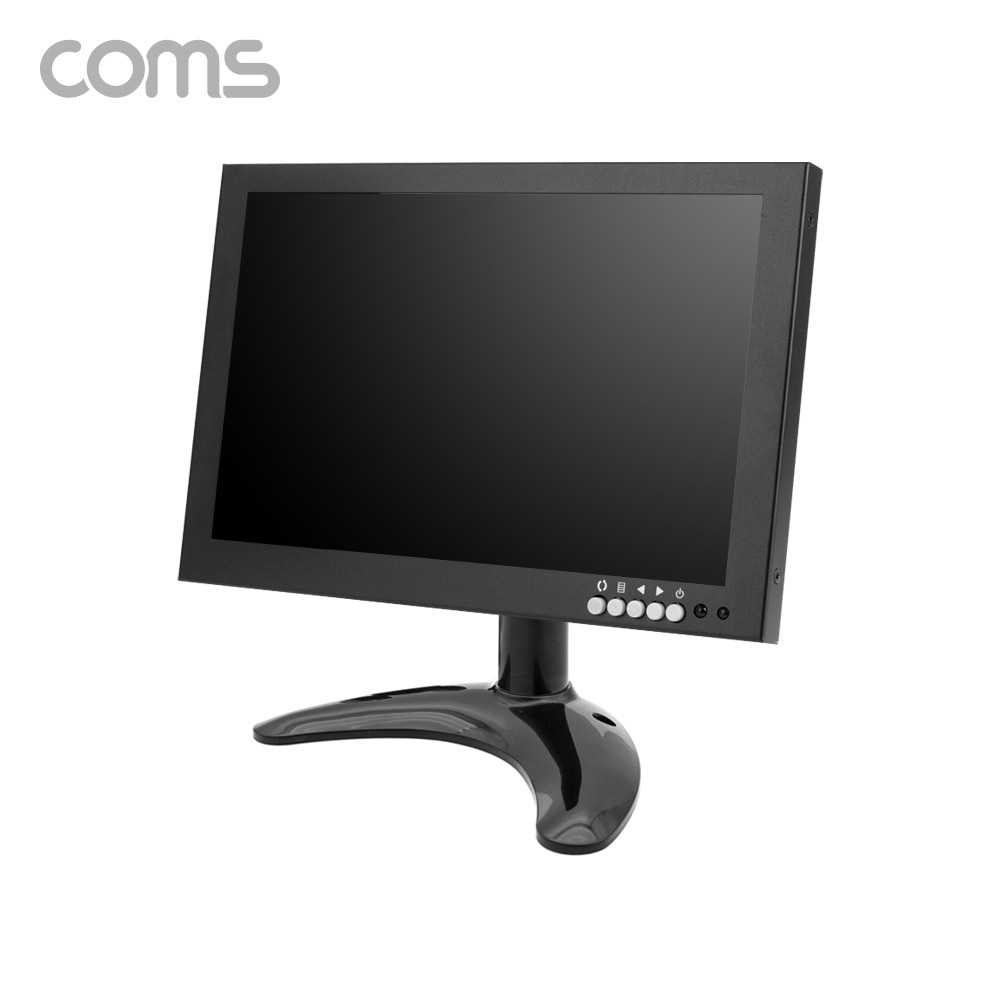 Coms 8형 LCD 모니터/CCTV모니터/서브모니터/HDMI 1080p(업스케일링)/VGA/AV/BNC 입력