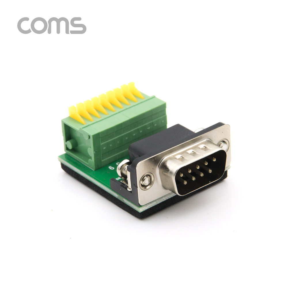 Coms 조합 커넥터 (시리얼 / DB9 M) / RS232 / 터미널 / 제작용
