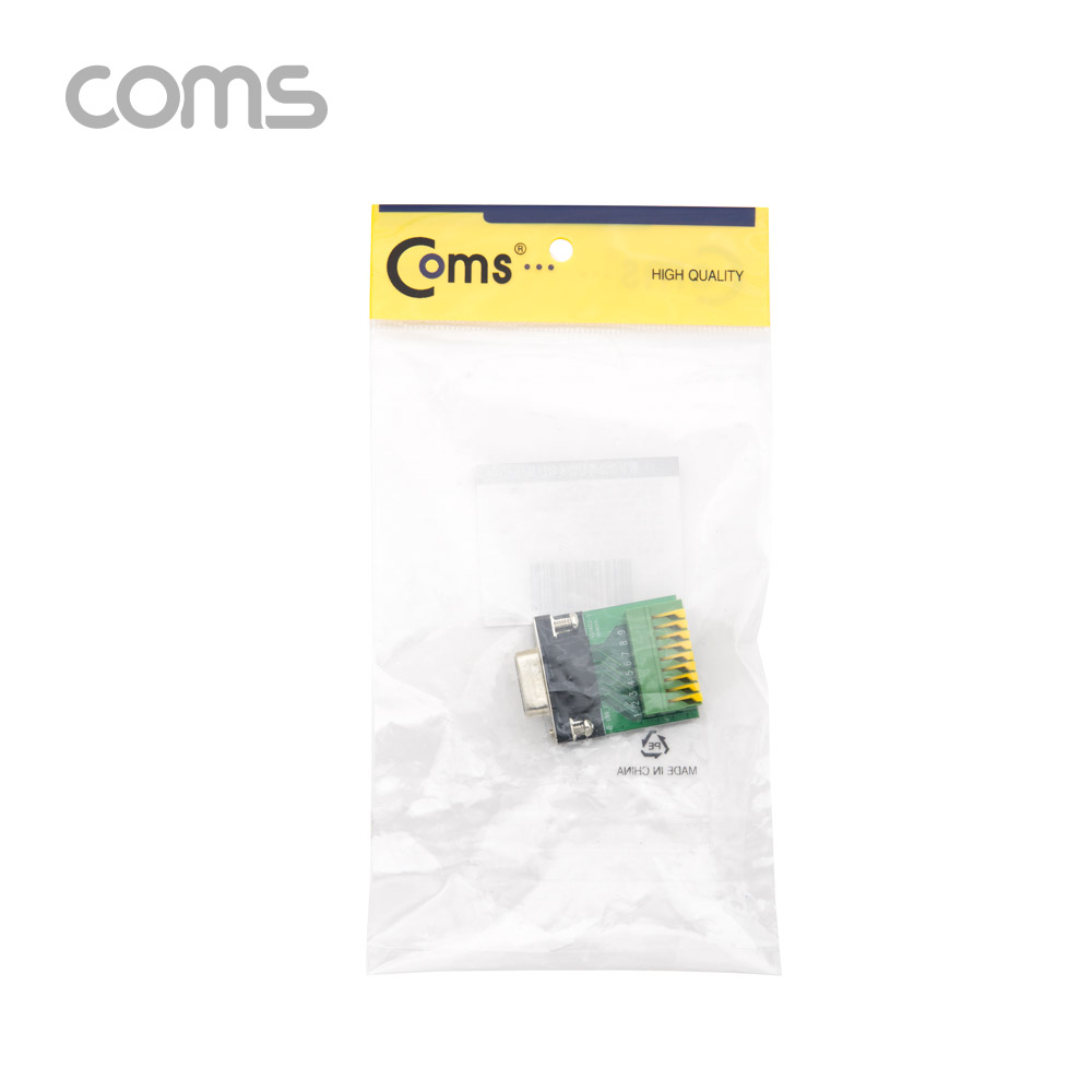Coms 조합 커넥터 (시리얼 / DB9 F) / RS232 / 터미널 / 제작용