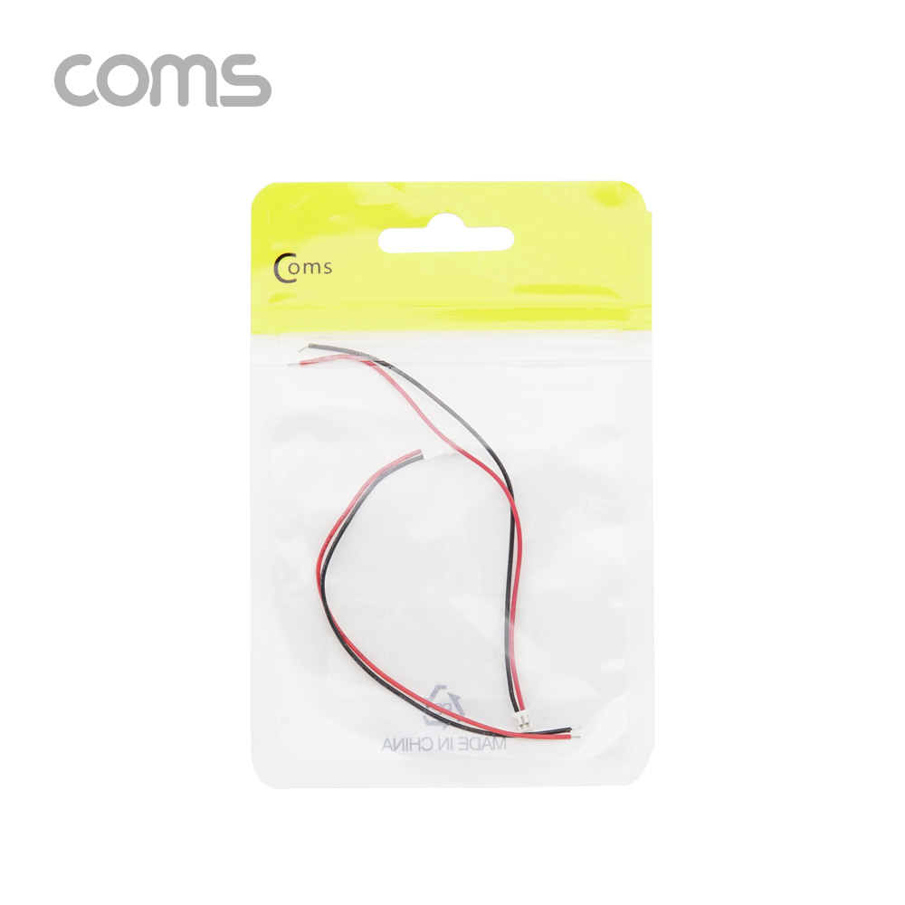 Coms 점퍼 / 점퍼선 케이블(2P) 연장 20cm, Red/Black