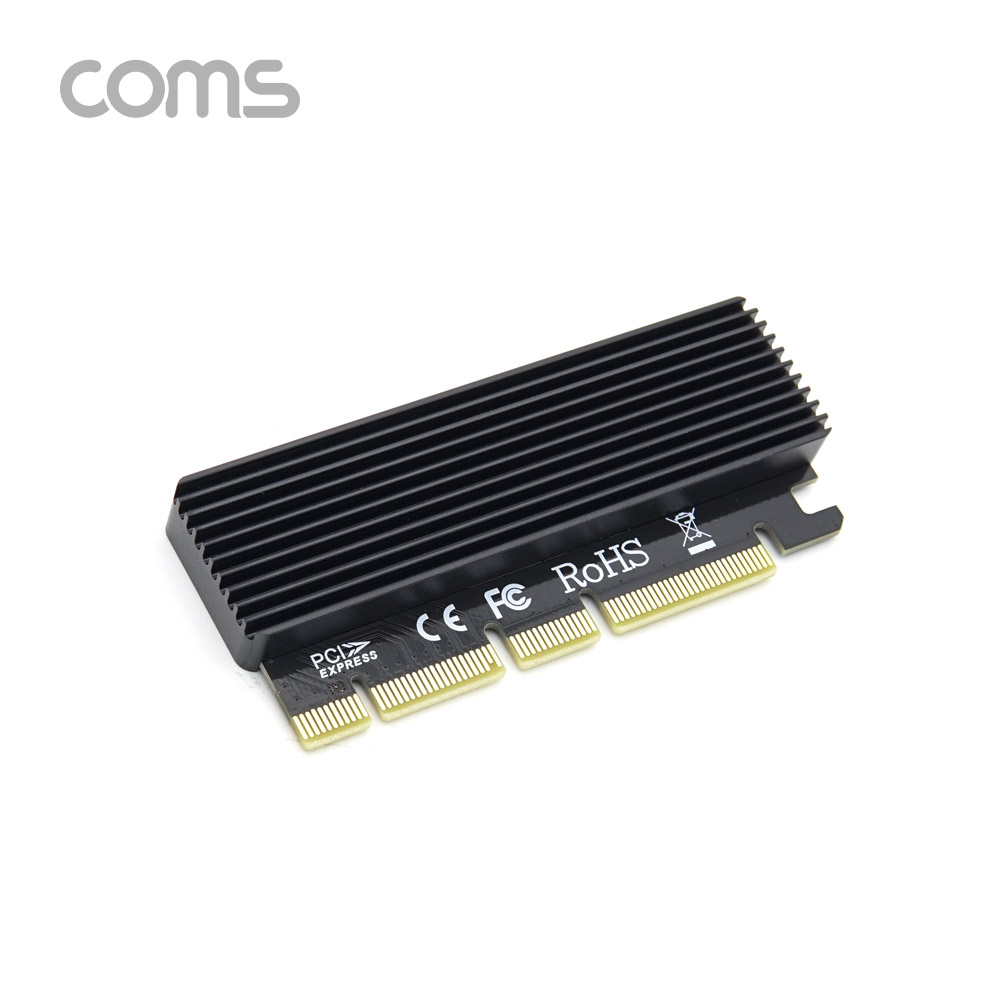 Coms SATA 변환 컨버터(M.2) / KEY M / M.2 to PCI-E 16x / 외장케이스형
