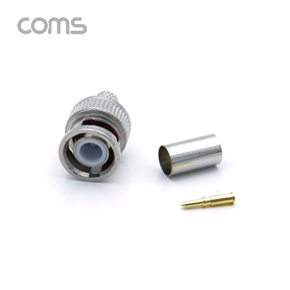 Coms BNC 커넥터/컨넥터(RG59) / 납땜용 / Plug Solder용 / 4