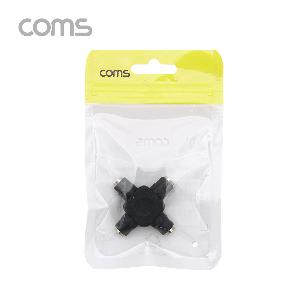 Coms DC 전원 젠더 (DC3.5/1.3 F)x4 / +자