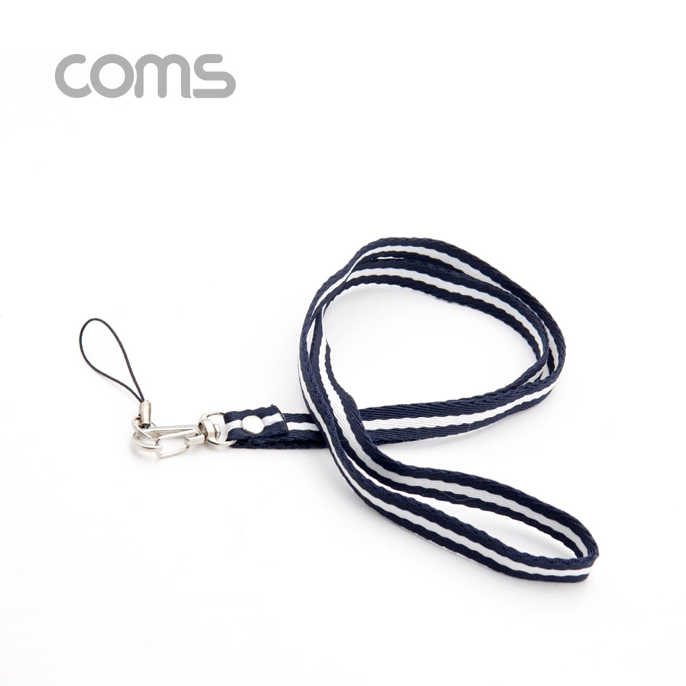 Coms 스트랩 고리 / 넥 스트랩 / NAVY / 45cm