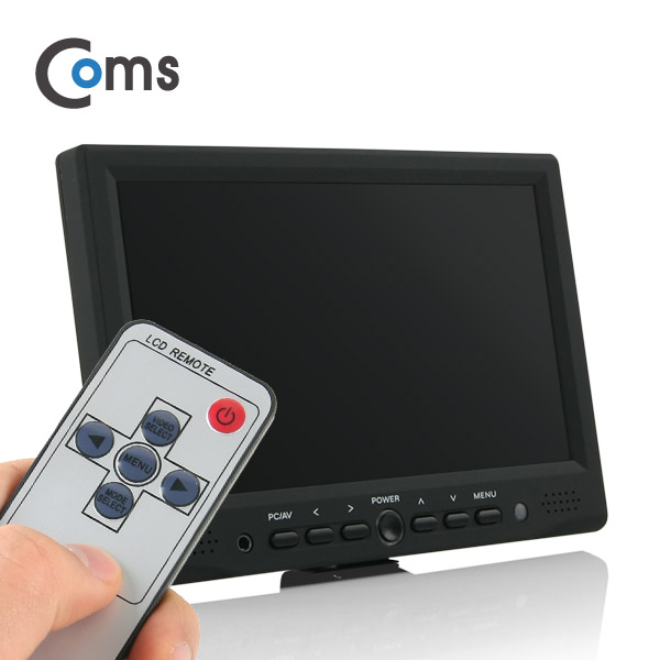 Coms CCTV LCD 모니터 ( 7형 LCD ) / HDMI / RGB 단자