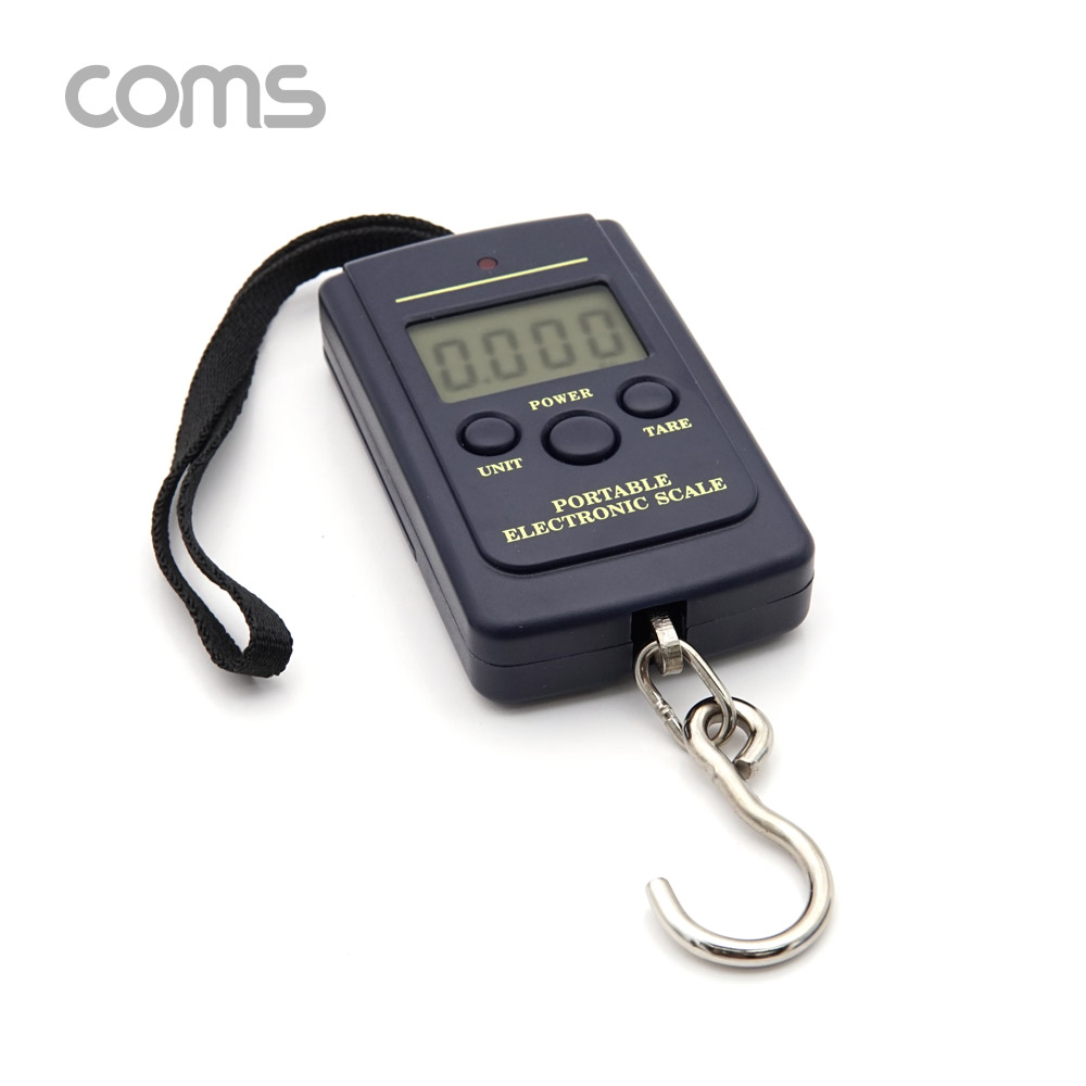 Coms 휴대용 디지털 손저울 10g - 40kg