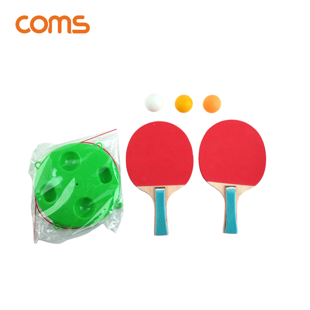 Coms 셀프 탁구 세트 / 셀프 탁구대 / 다이어트 탁구 / 1인 탁구