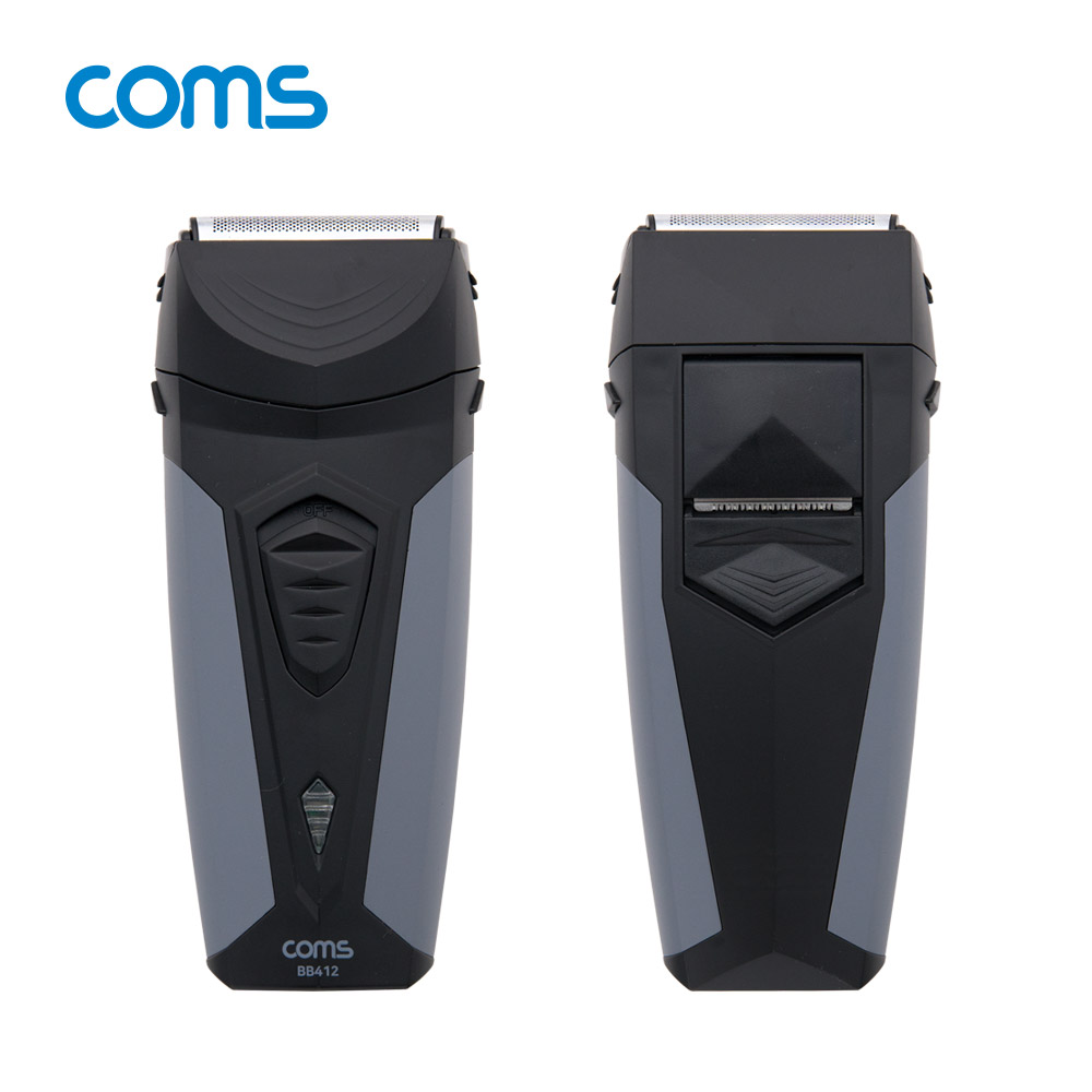 Coms USB 면도기(3중날) / 초밀착 초슬림 면도 / 생활방수(물세척) / 전기 면도기